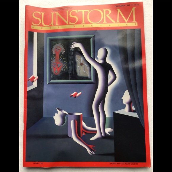 Vintage Dec 1988 Sunstorm Arts Magazine